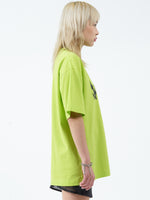 Monument Oversized Tee - Acid Lime