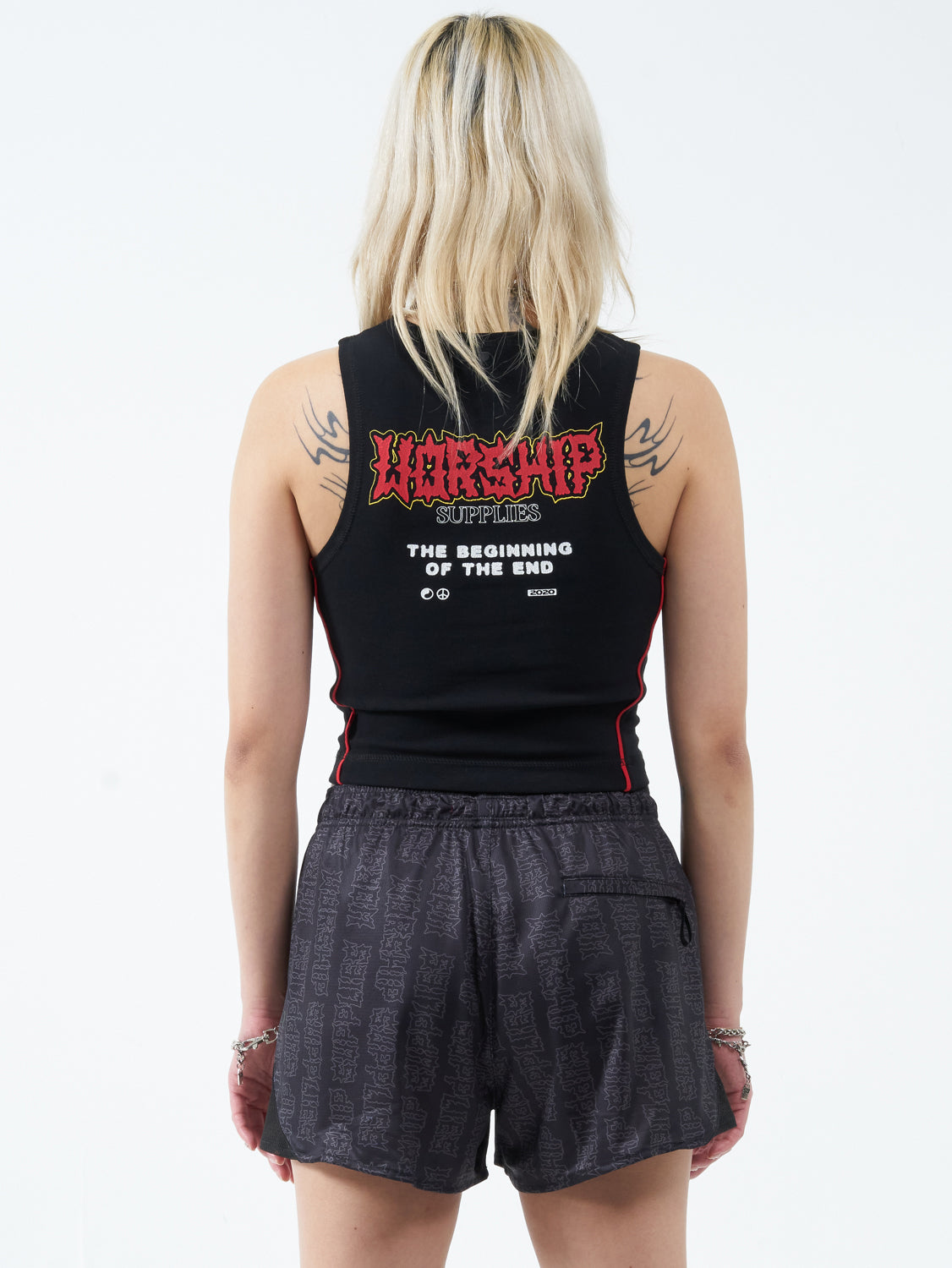 Begin Again Tiny Tank - Black