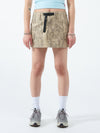Five Pointer Cargo Mini Skirt - Sandy Taupe
