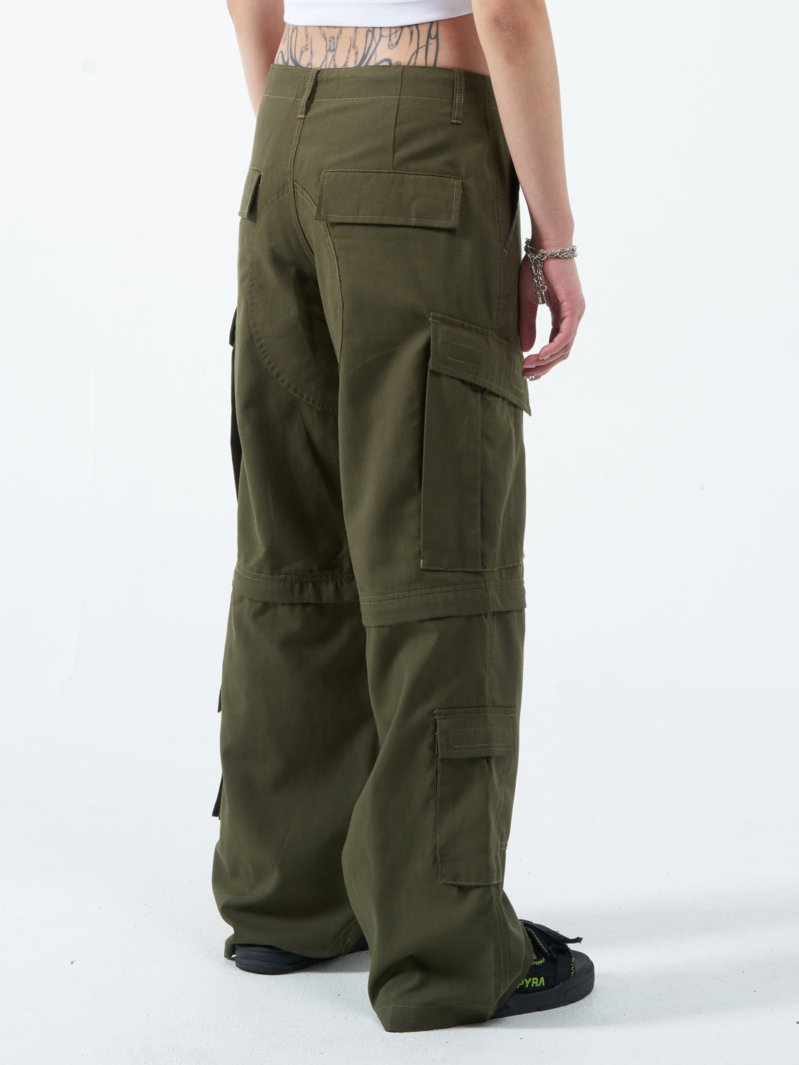 Recreation Zip Off Cargo Pant - Jungle Green