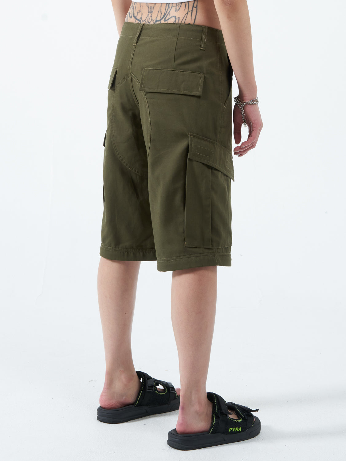 Recreation Zip Off Cargo Pant - Jungle Green