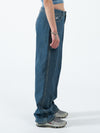 Chew On It Big Baggy Jean - Dirty Mid Blue