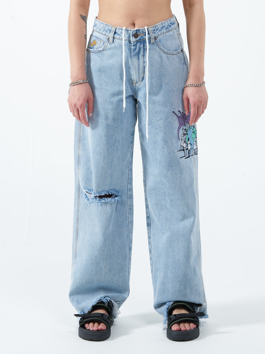 Childs Play Sloucher Jean - Worship Worn Blue