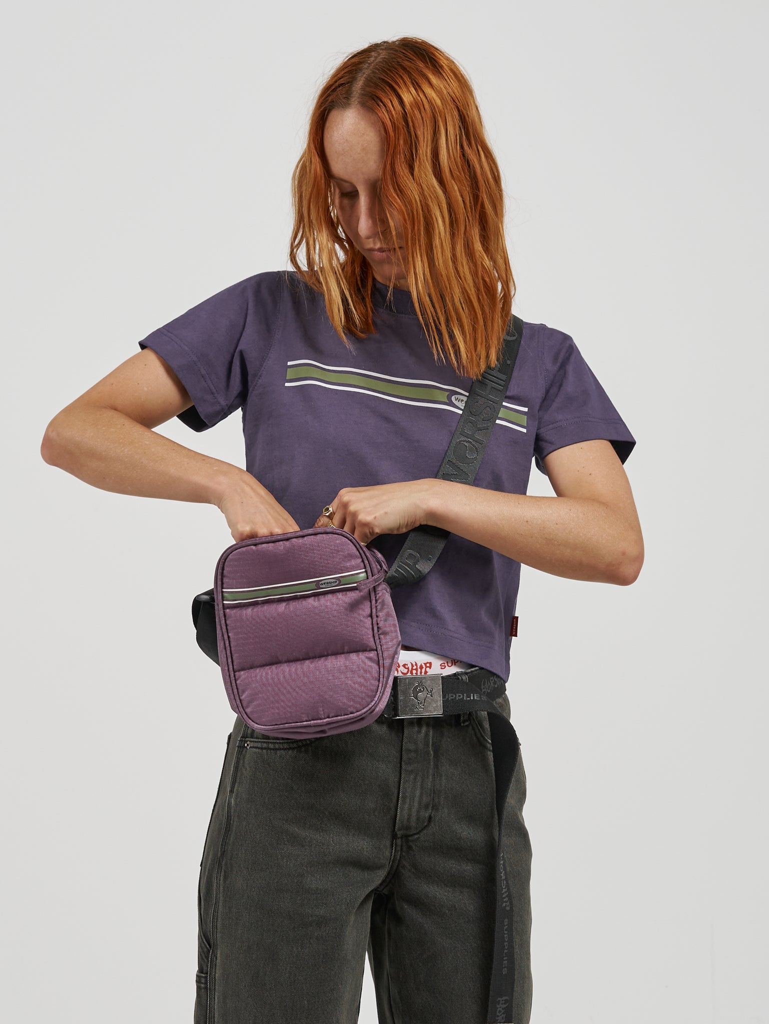 Vino Shoulder Bag - Grape