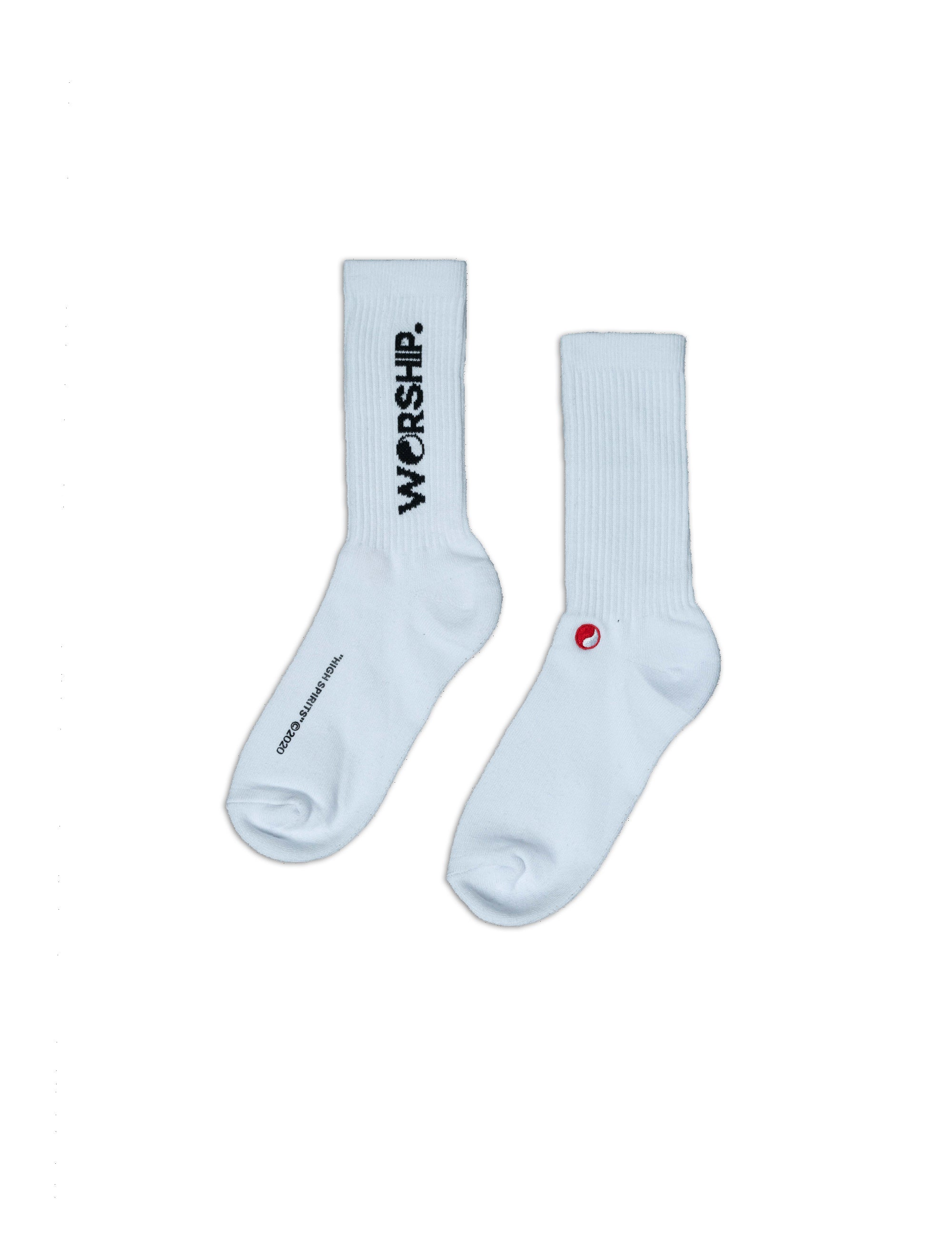 Core Socks 2 Pack - White/Black