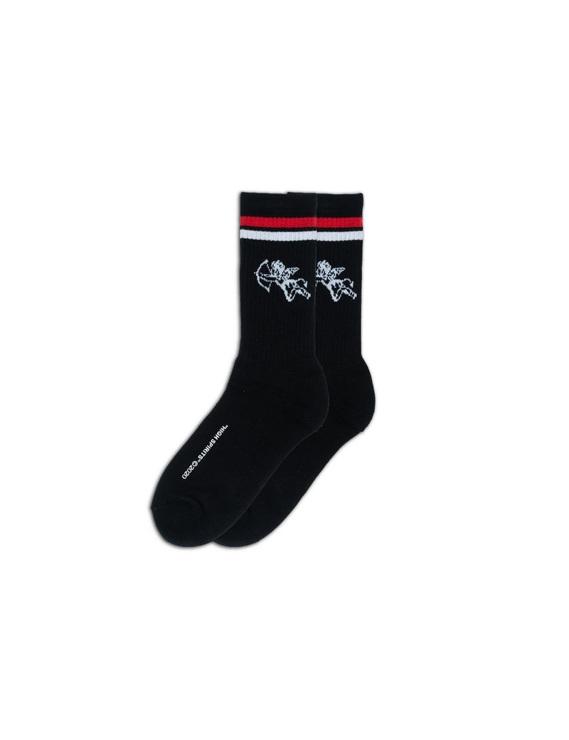 Cherub Socks 2 Pack - White/Black