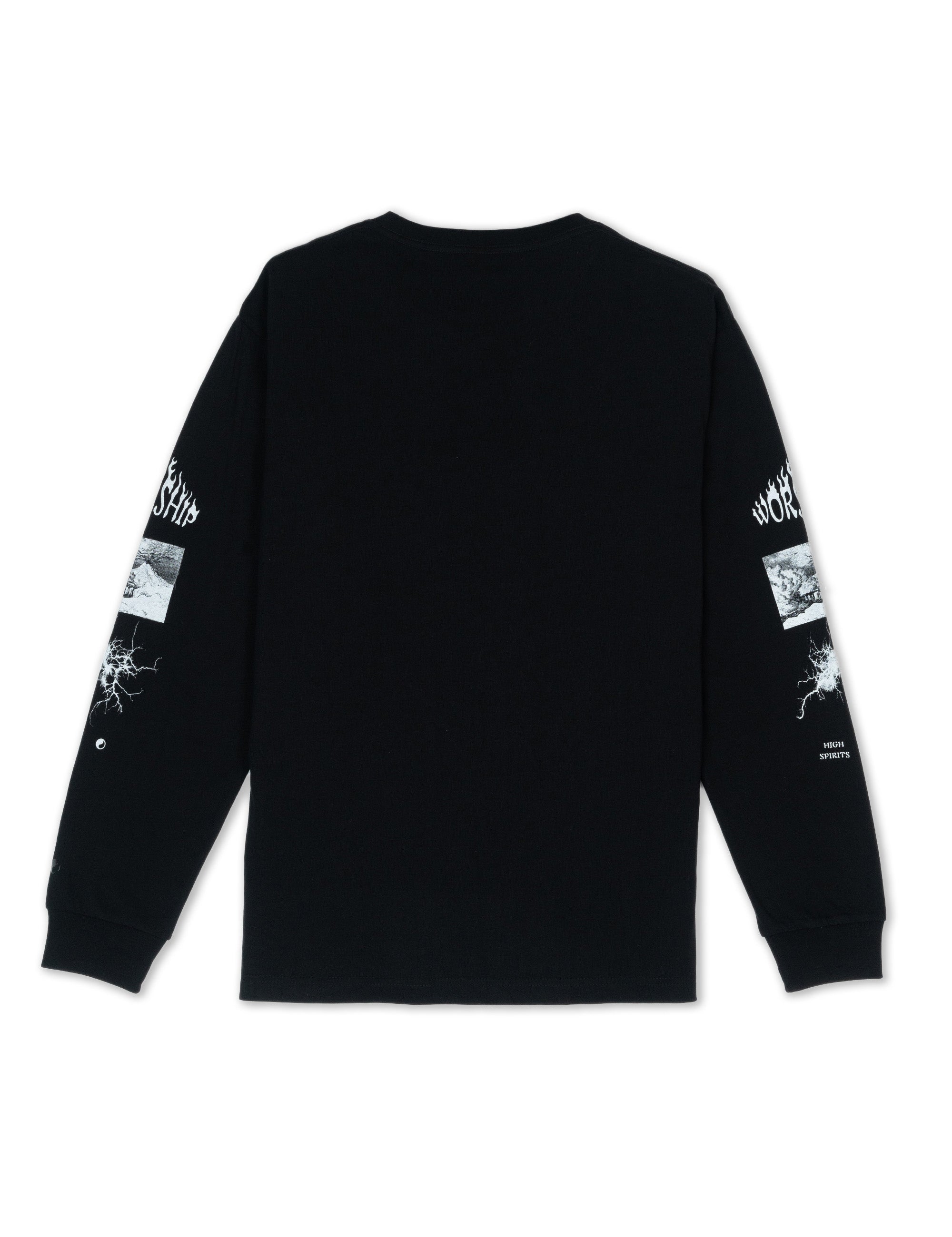 Rupture Long Sleeve Tee - Black