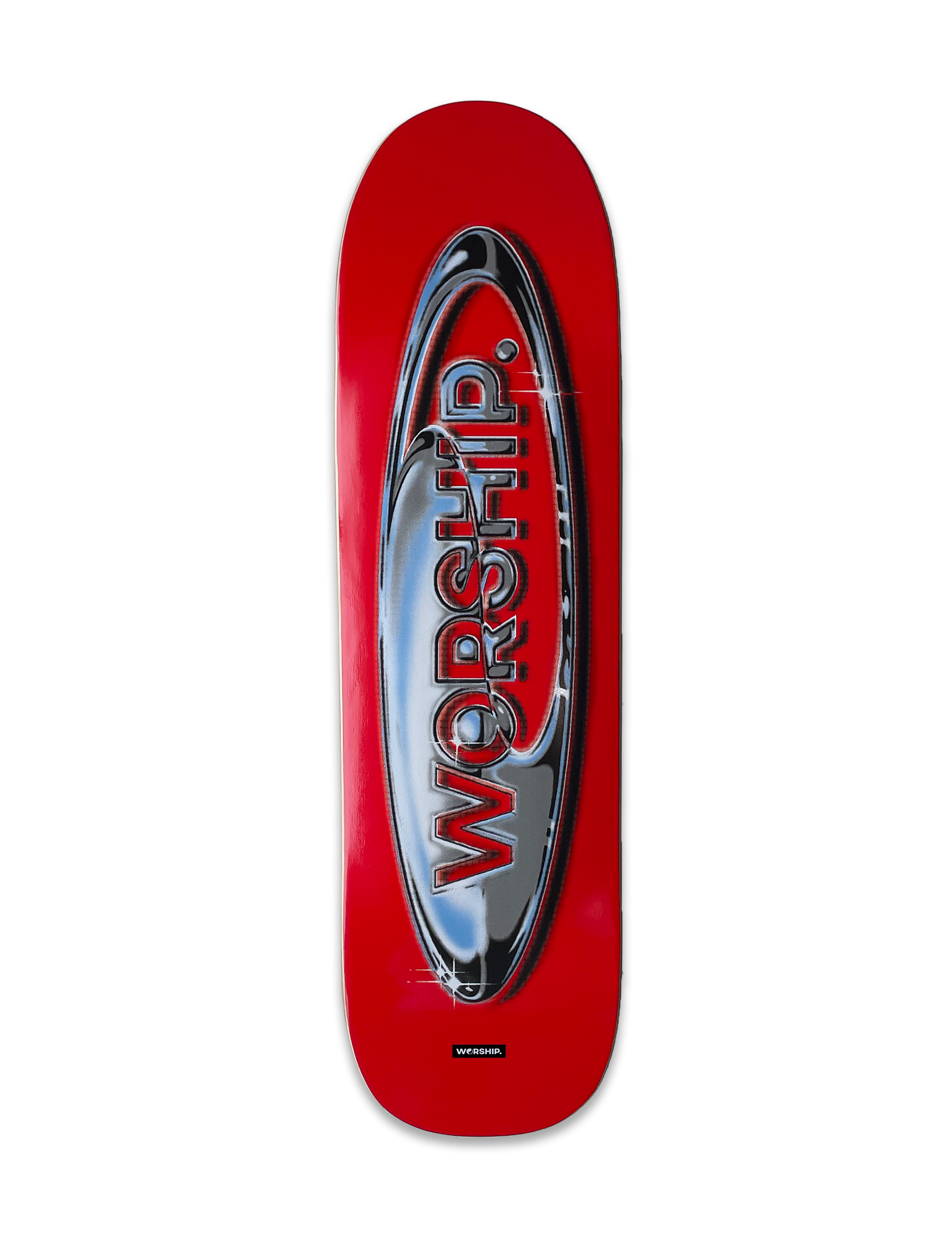 Chrome Zone Deck - Red