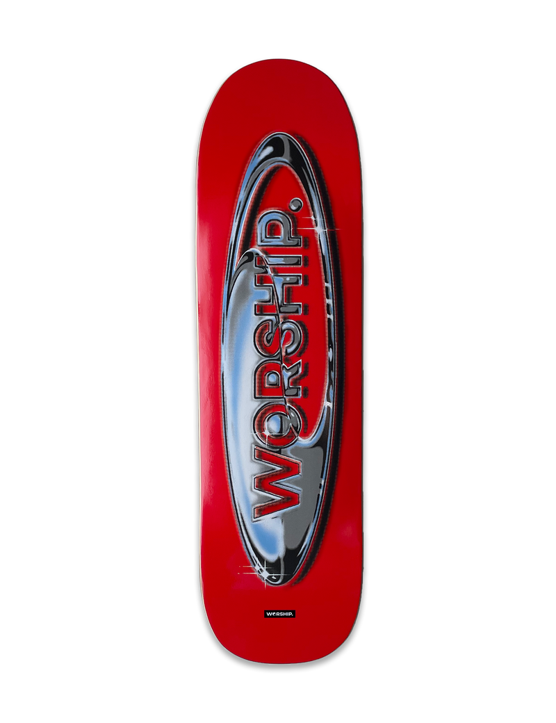 Chrome Zone Deck - Red