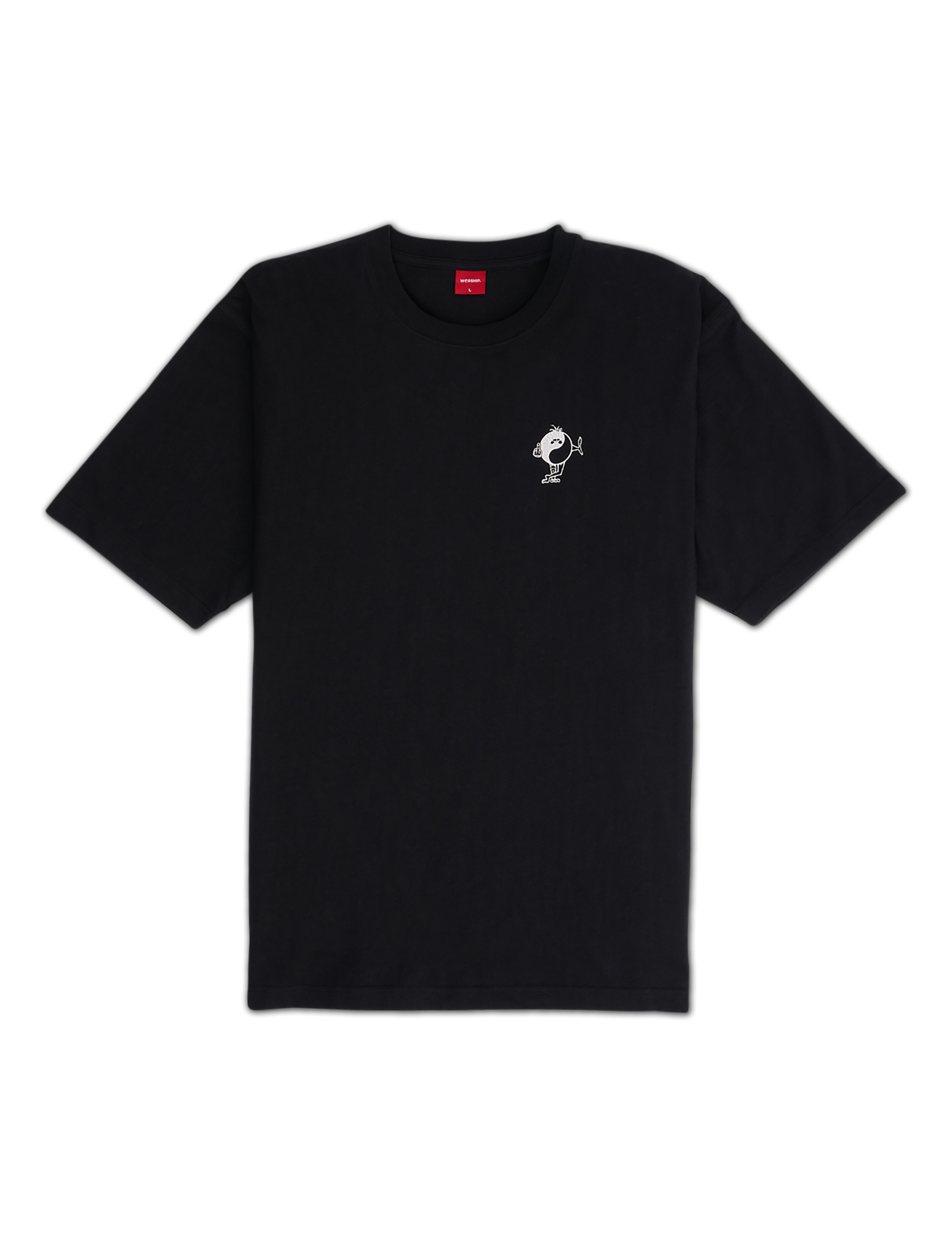 The Fuzz Tee - Washed Black