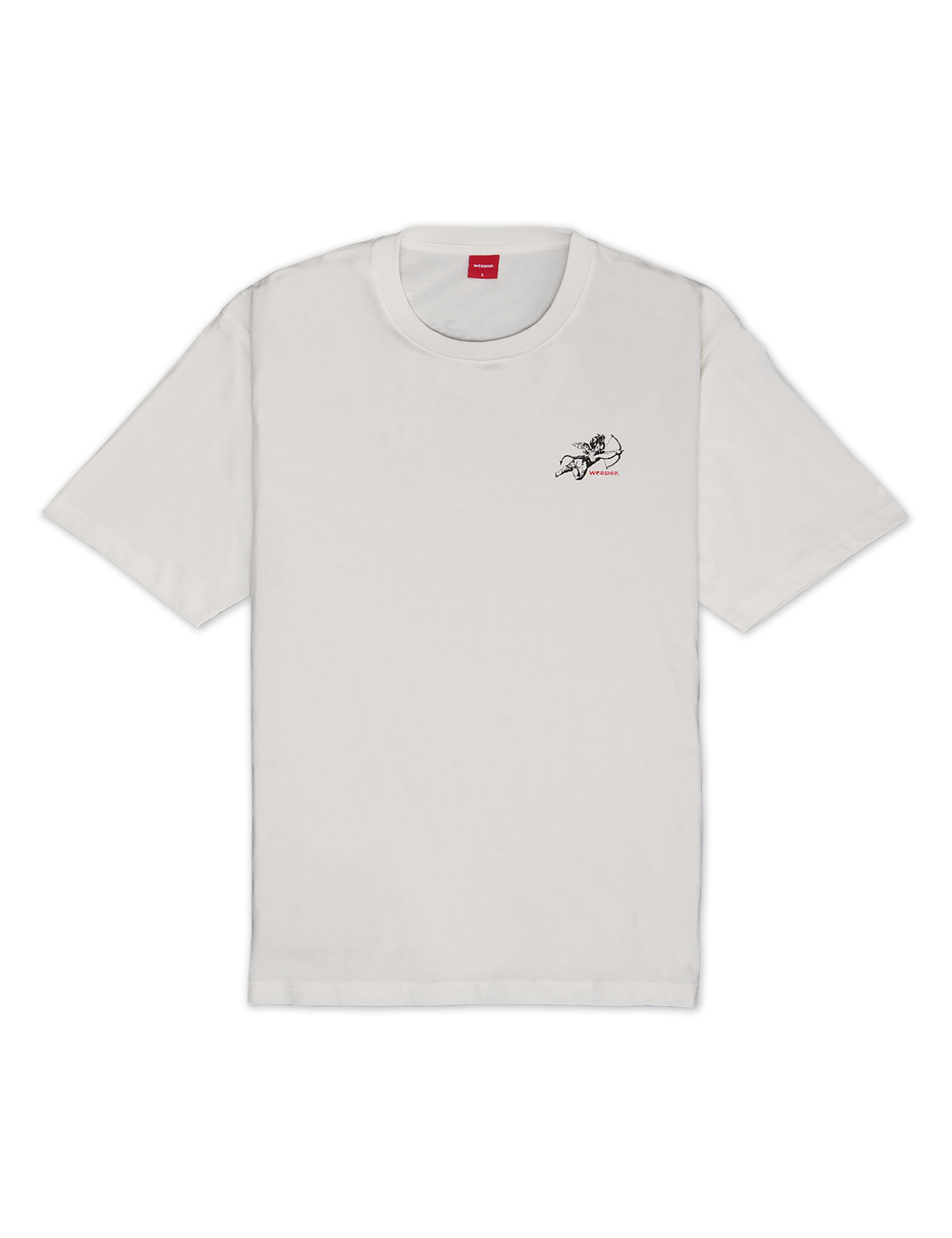 Cherub Tee - White Natural