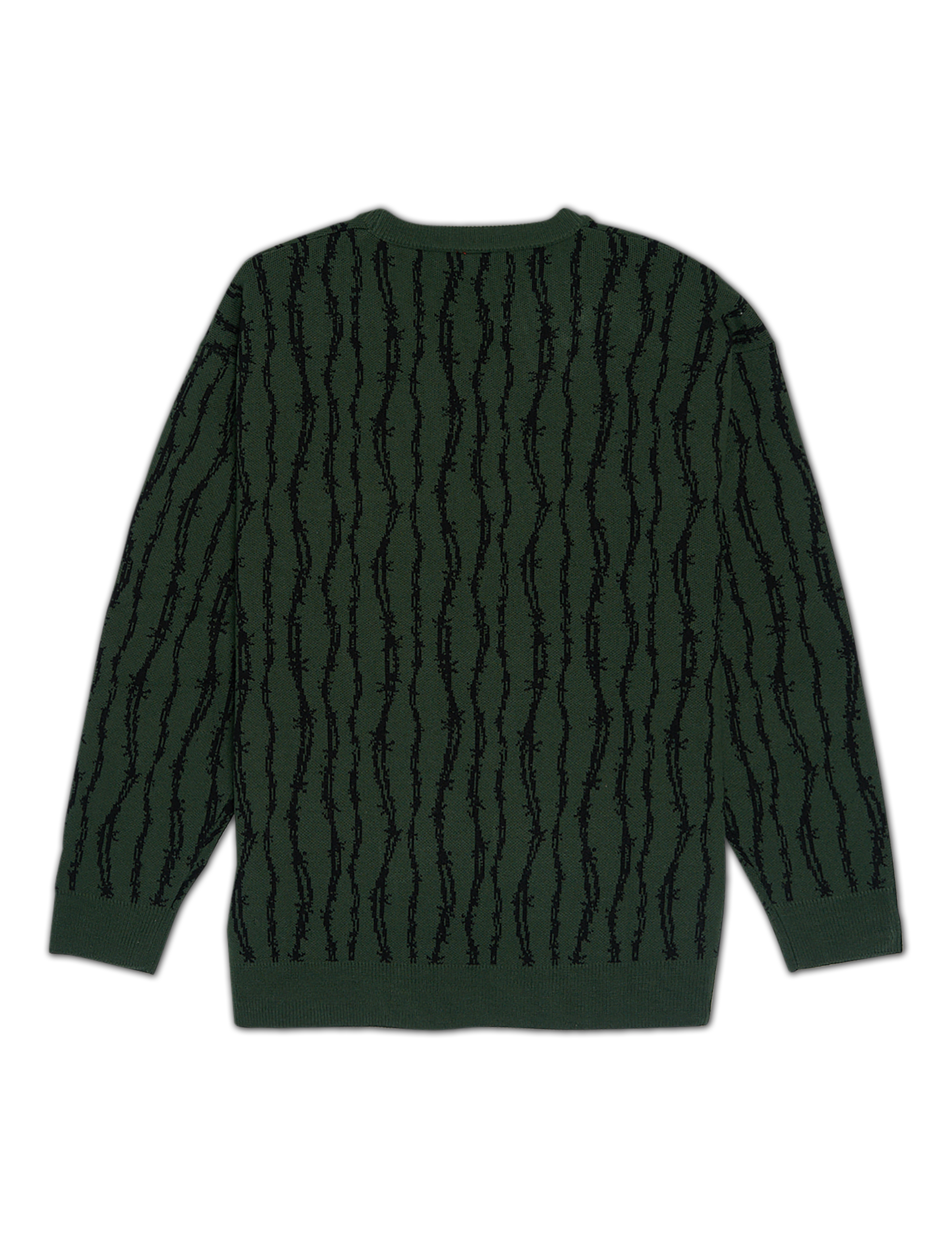 Predictions Crew Knit - Hunter Green