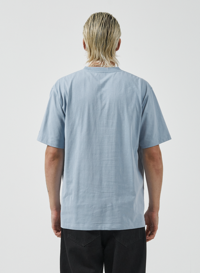 Hangtime Tee - Blue Fog