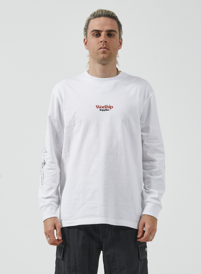 Revolution Long Sleeve Tee  - White