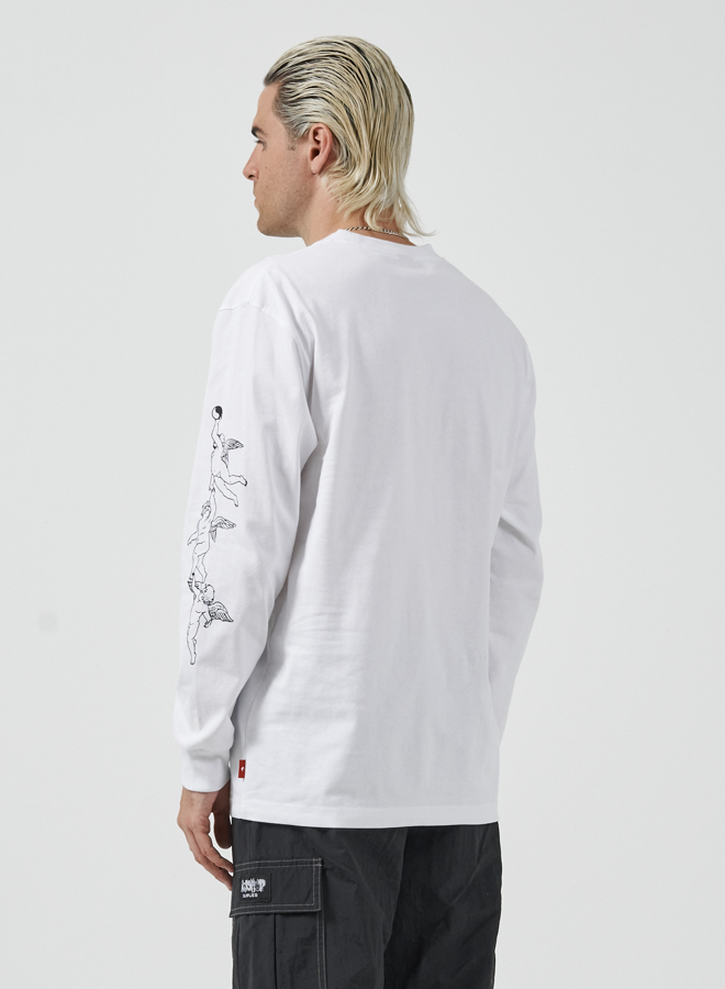 Revolution Long Sleeve Tee  - White