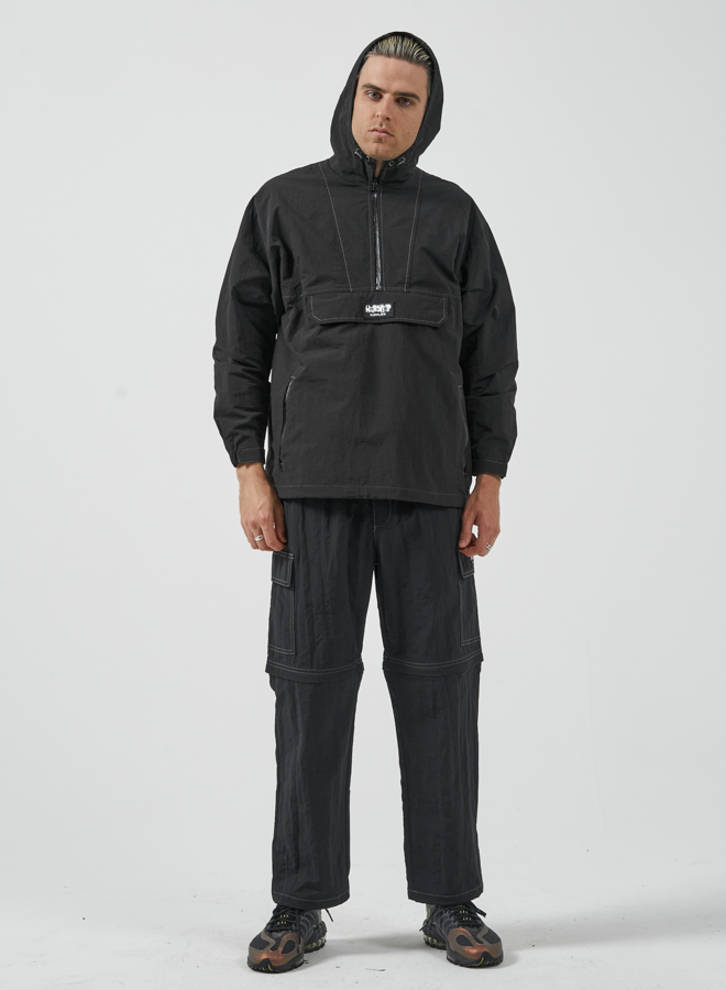 Pure Mayhem Anorak Jacket - Washed Black