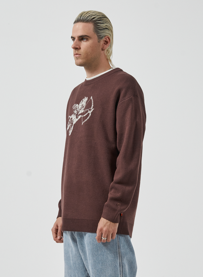 Cherub Crew Knit - Fudge