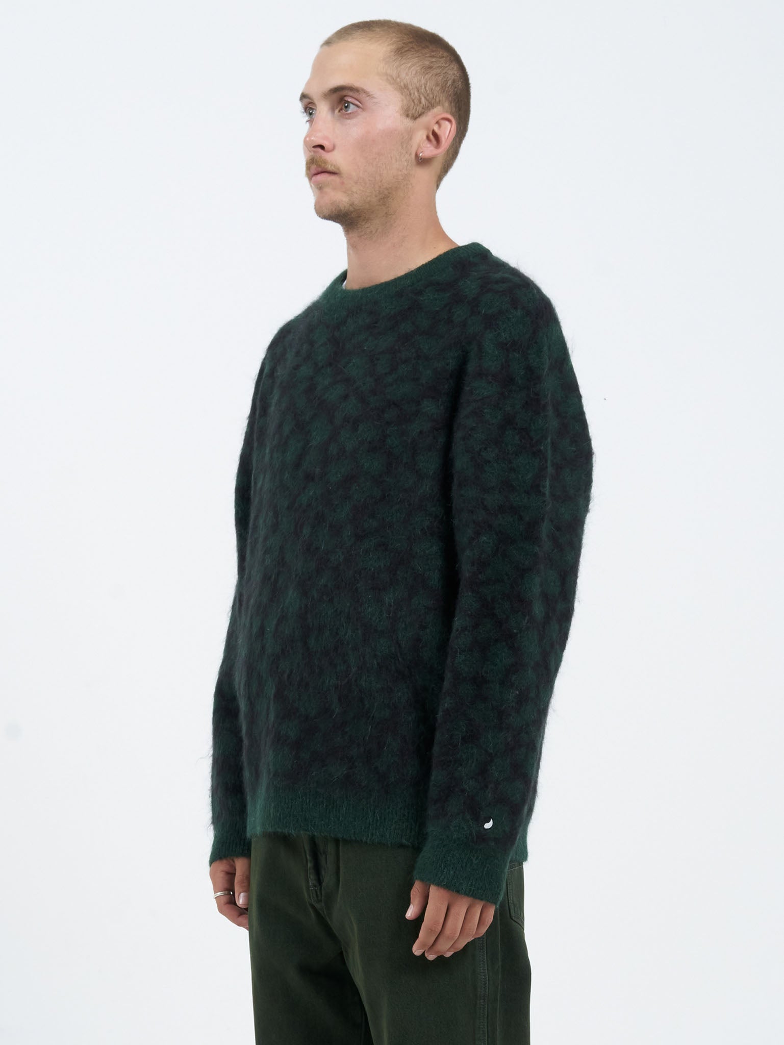 Unhallowed Crew Knit - Caviar