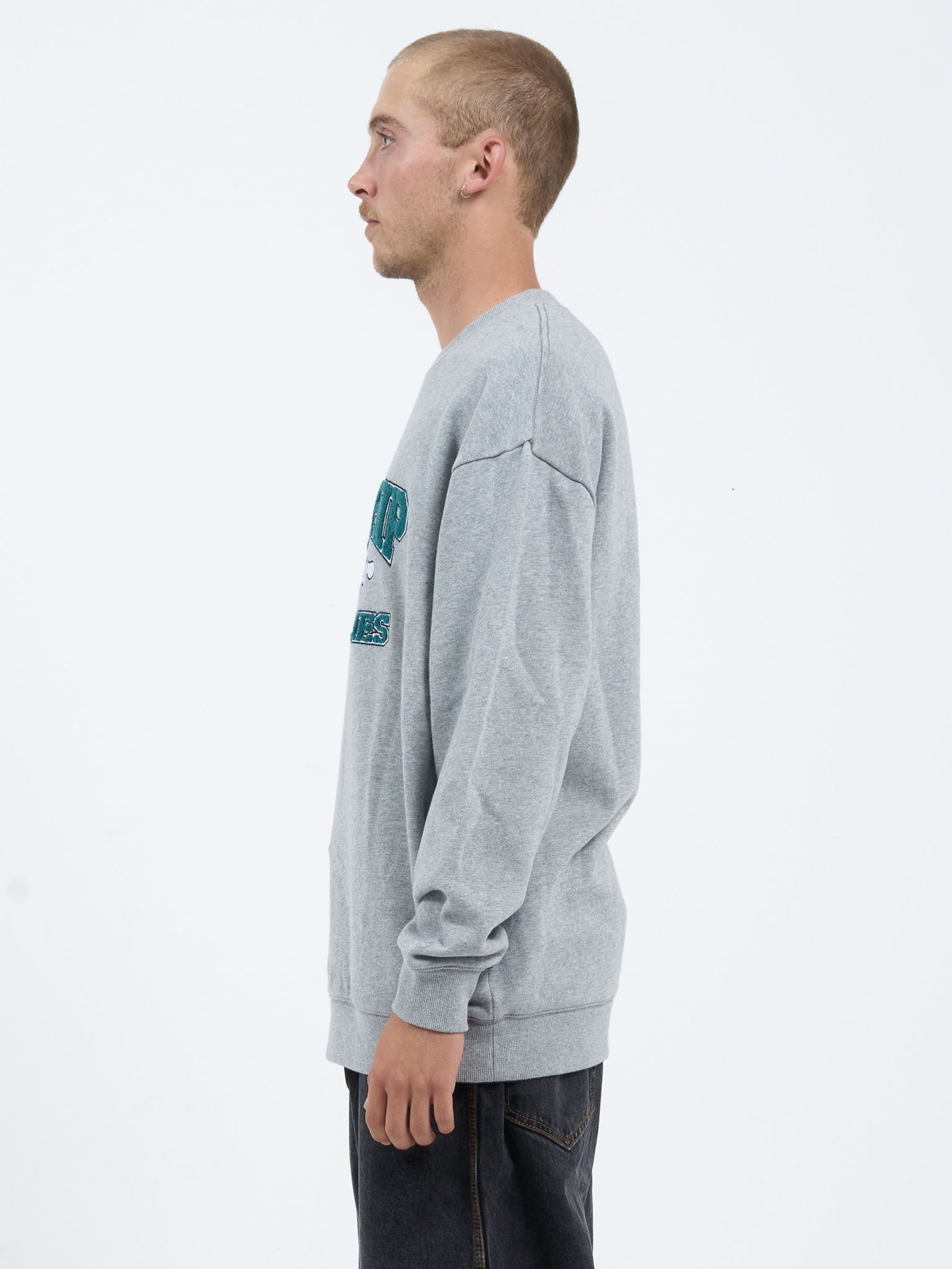 Freshman Crew Fleece - Grey Marle