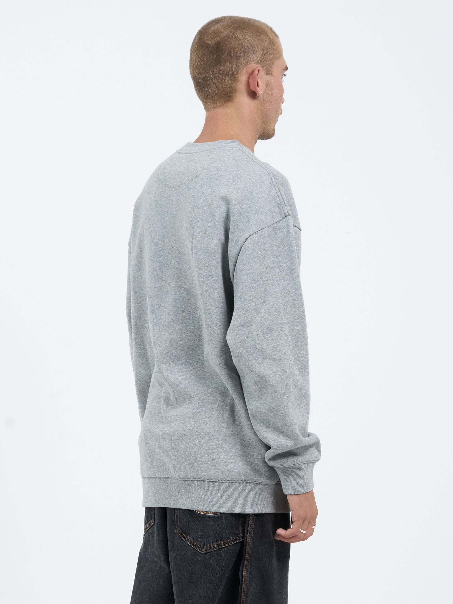 Freshman Crew Fleece - Grey Marle