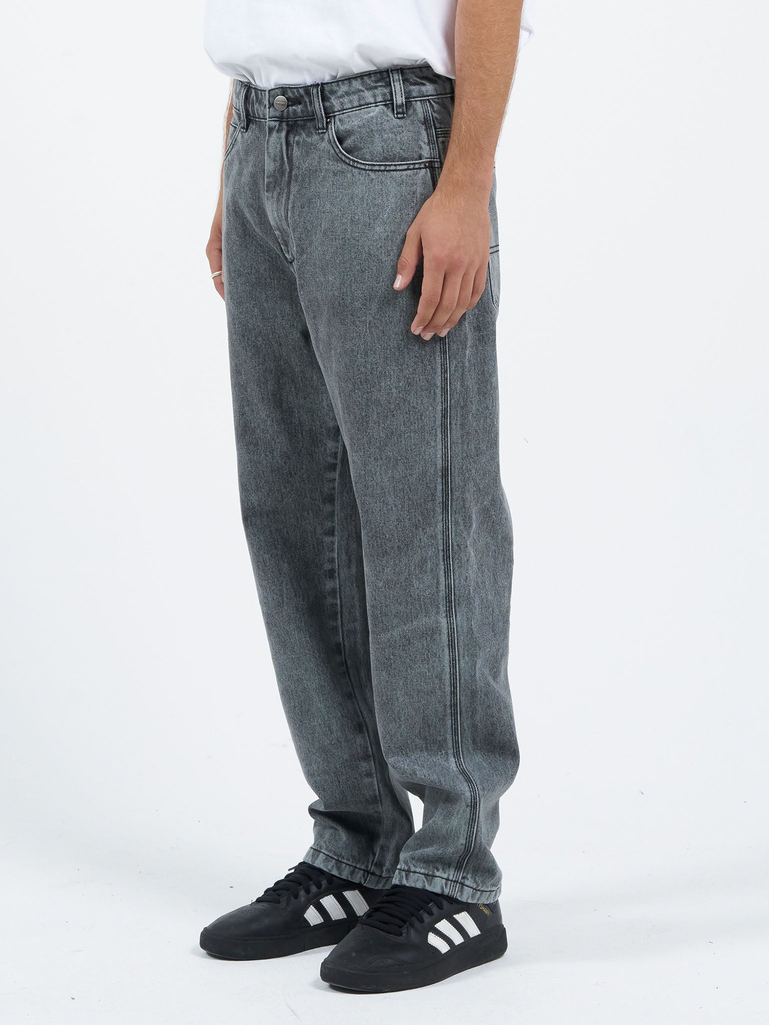 Lounger Scoot Jean - Raged Grey-Black