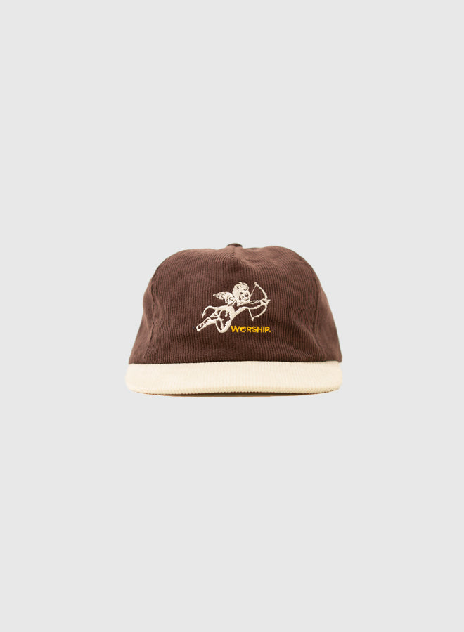 Cherub Cord Hat - Fudge