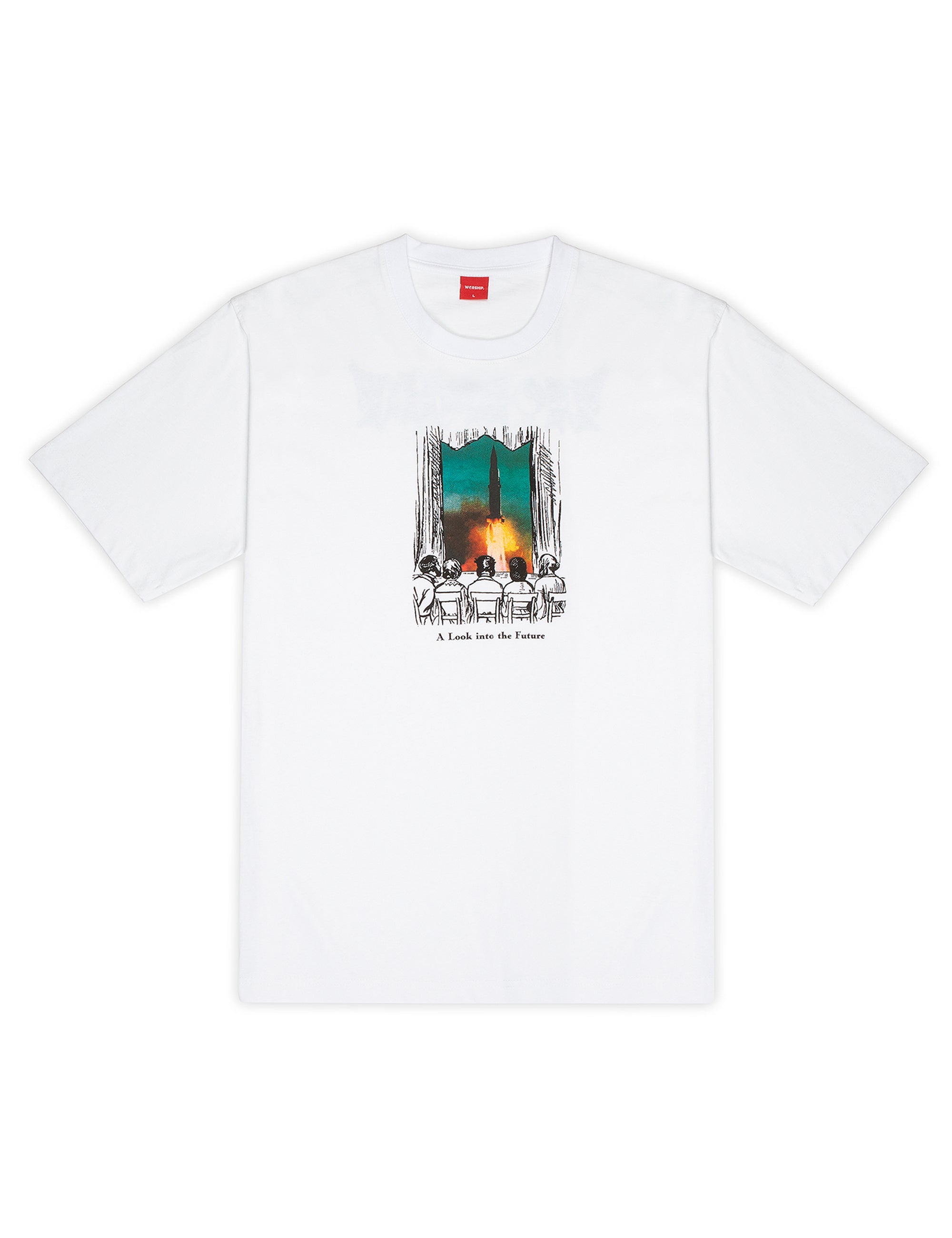 Peep Show Tee - White