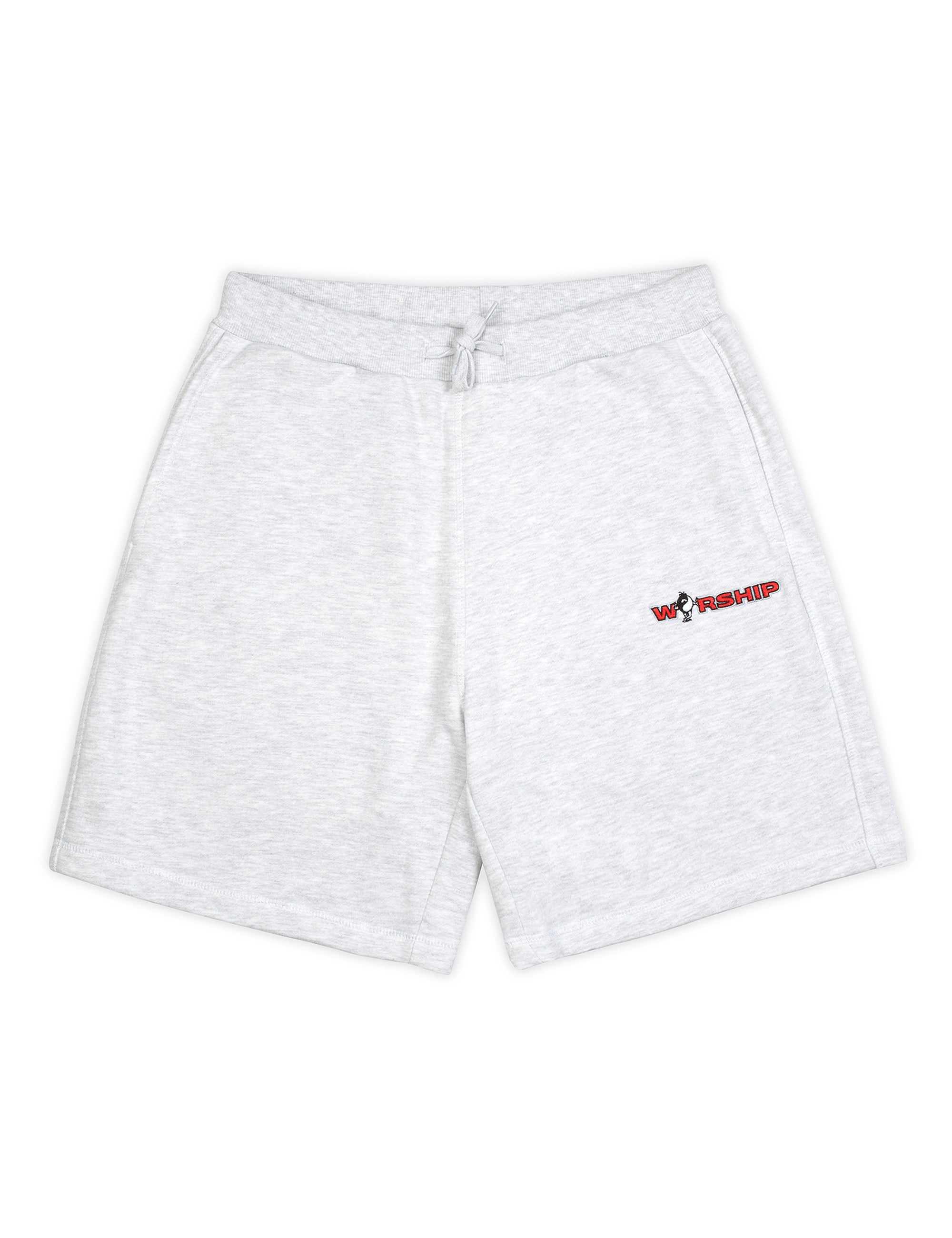 Middle Man Fleece Short - Sno Marle