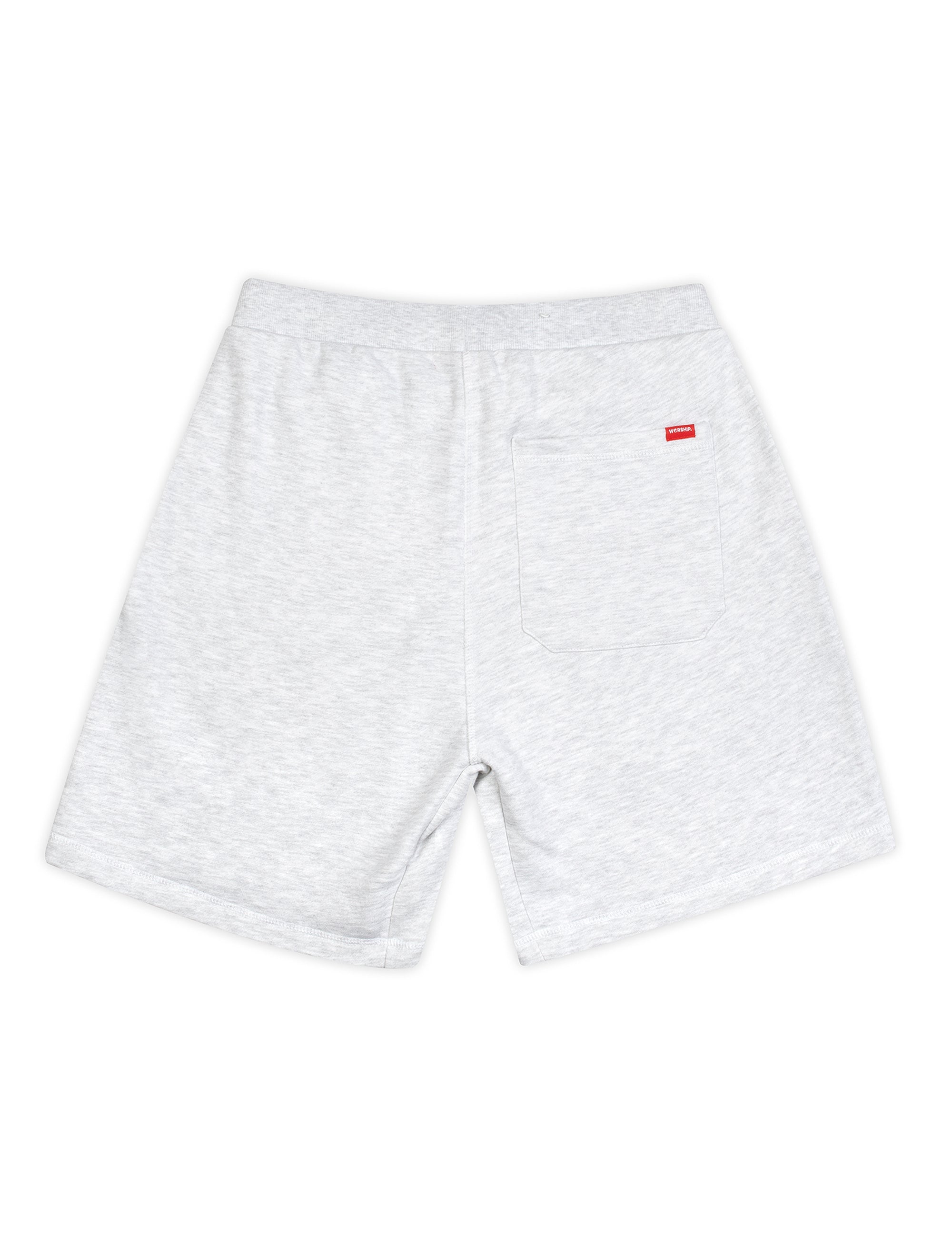 Middle Man Fleece Short - Sno Marle