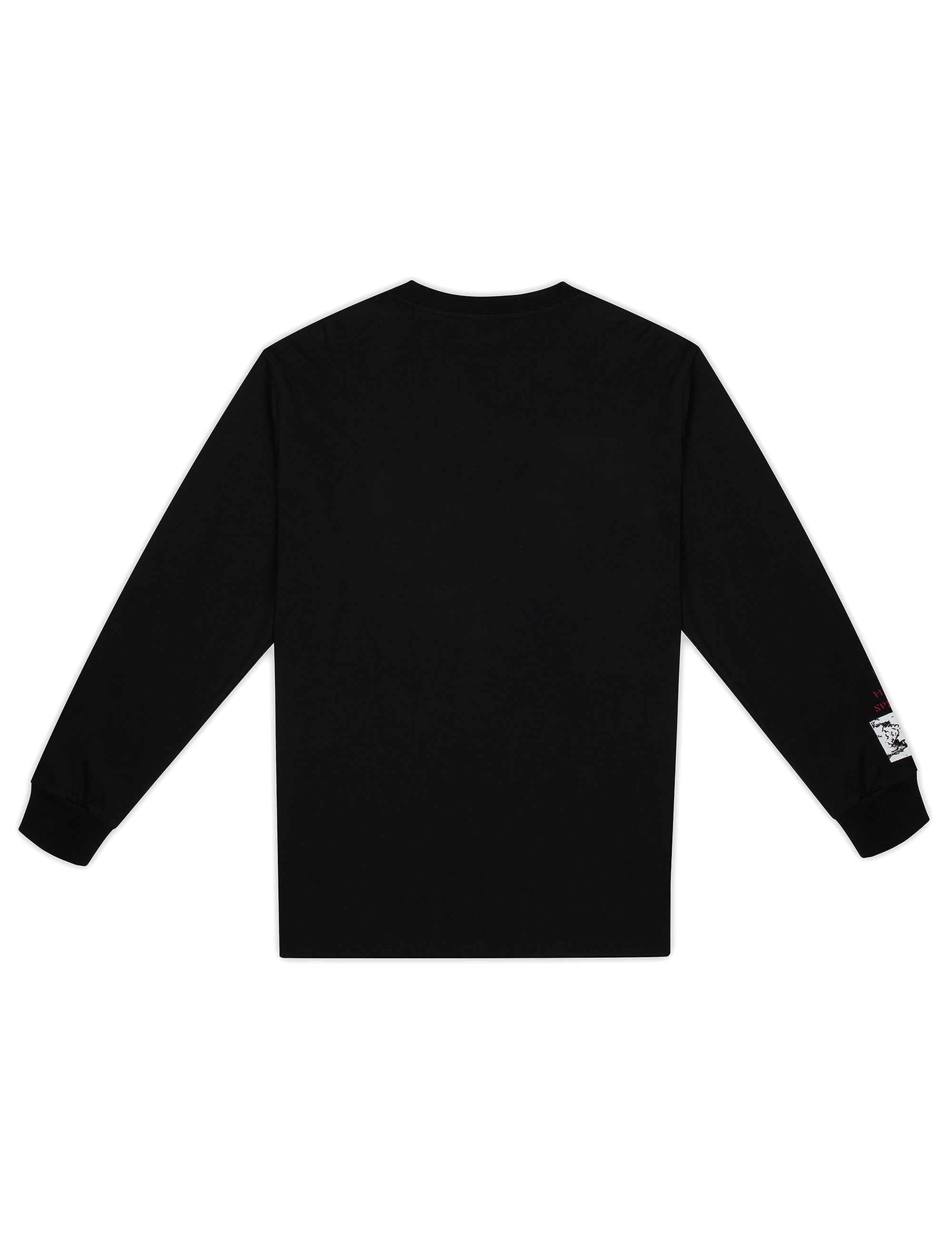 Eruption Long Sleeve Tee - Washed Black