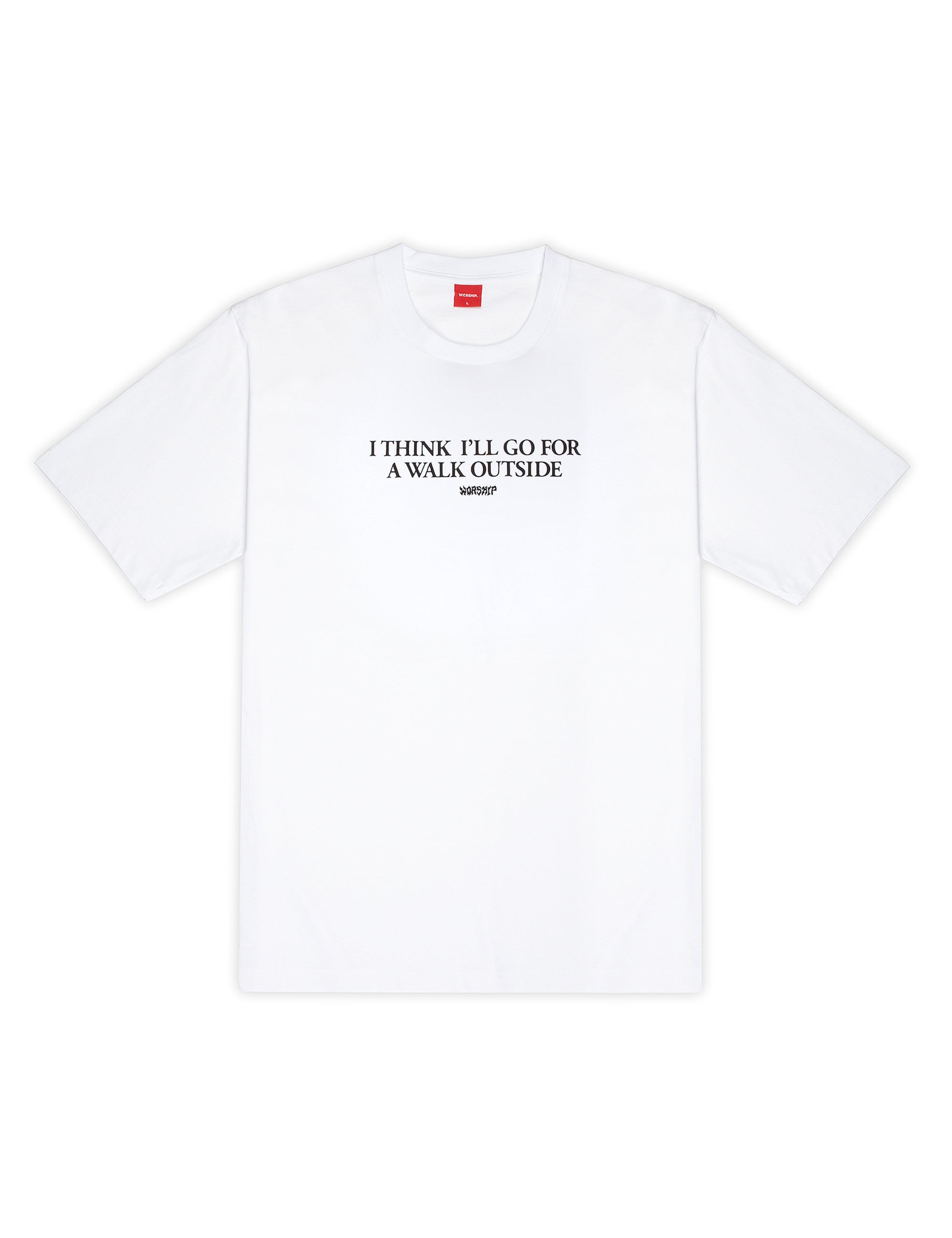 Walk Outside Tee - White