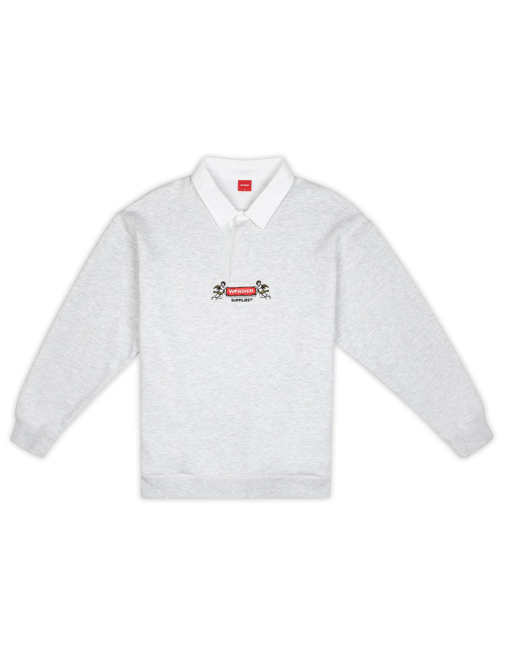 Love Rug Rugby Crew Fleece - Sno Marle