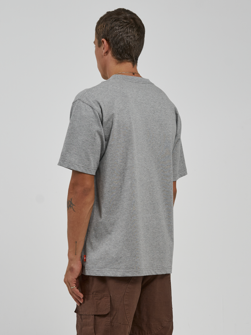 Keep On Truckin' Tee - Grey Marle