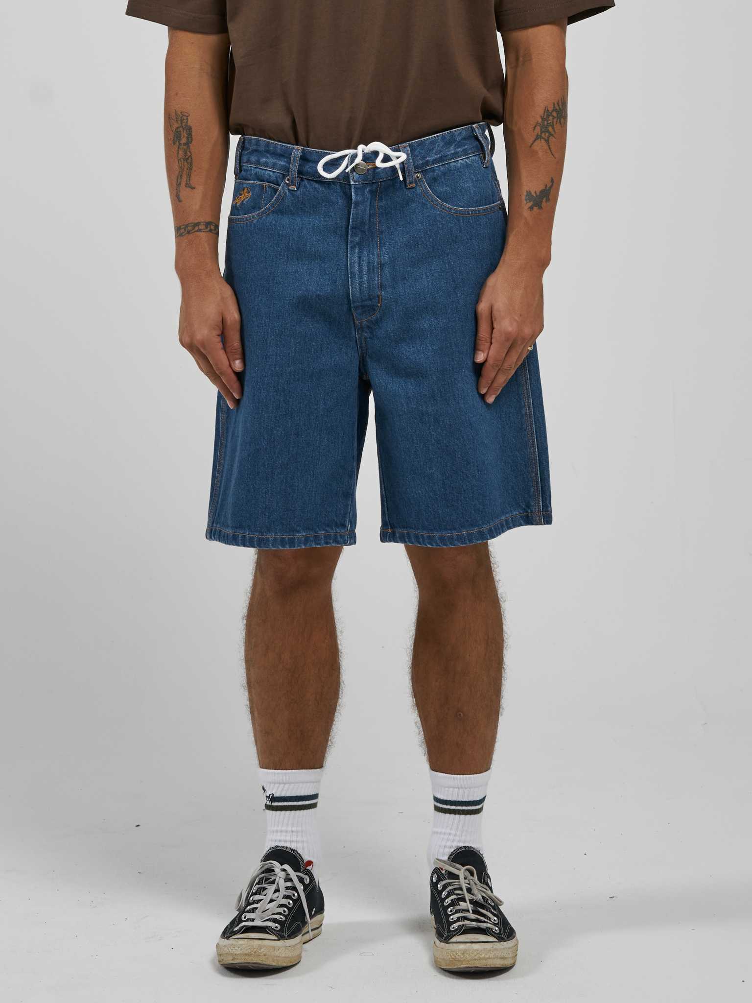 Lounger Denim Short - Worship Electric Blue