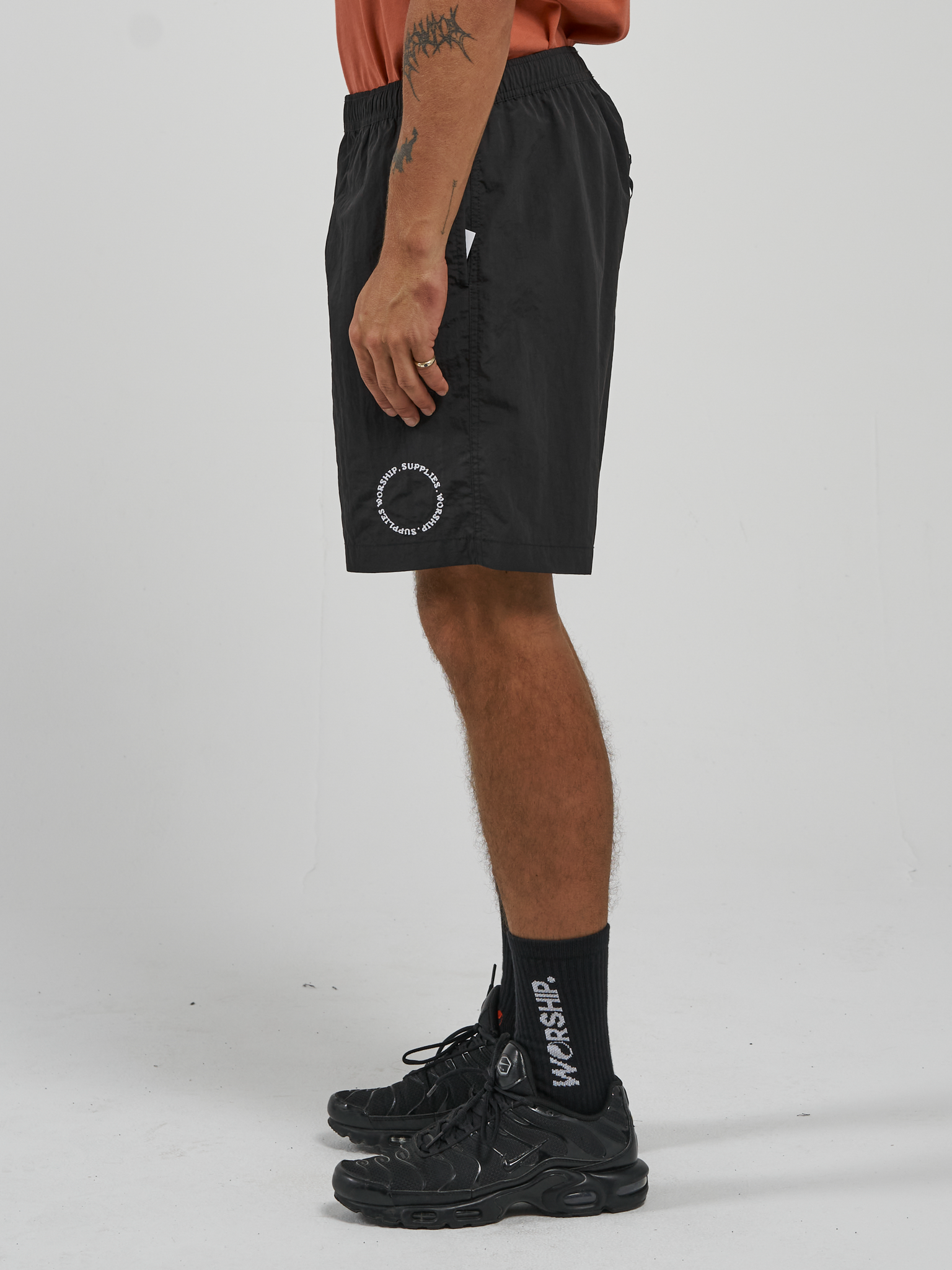 All Bark Nylon Short - Black