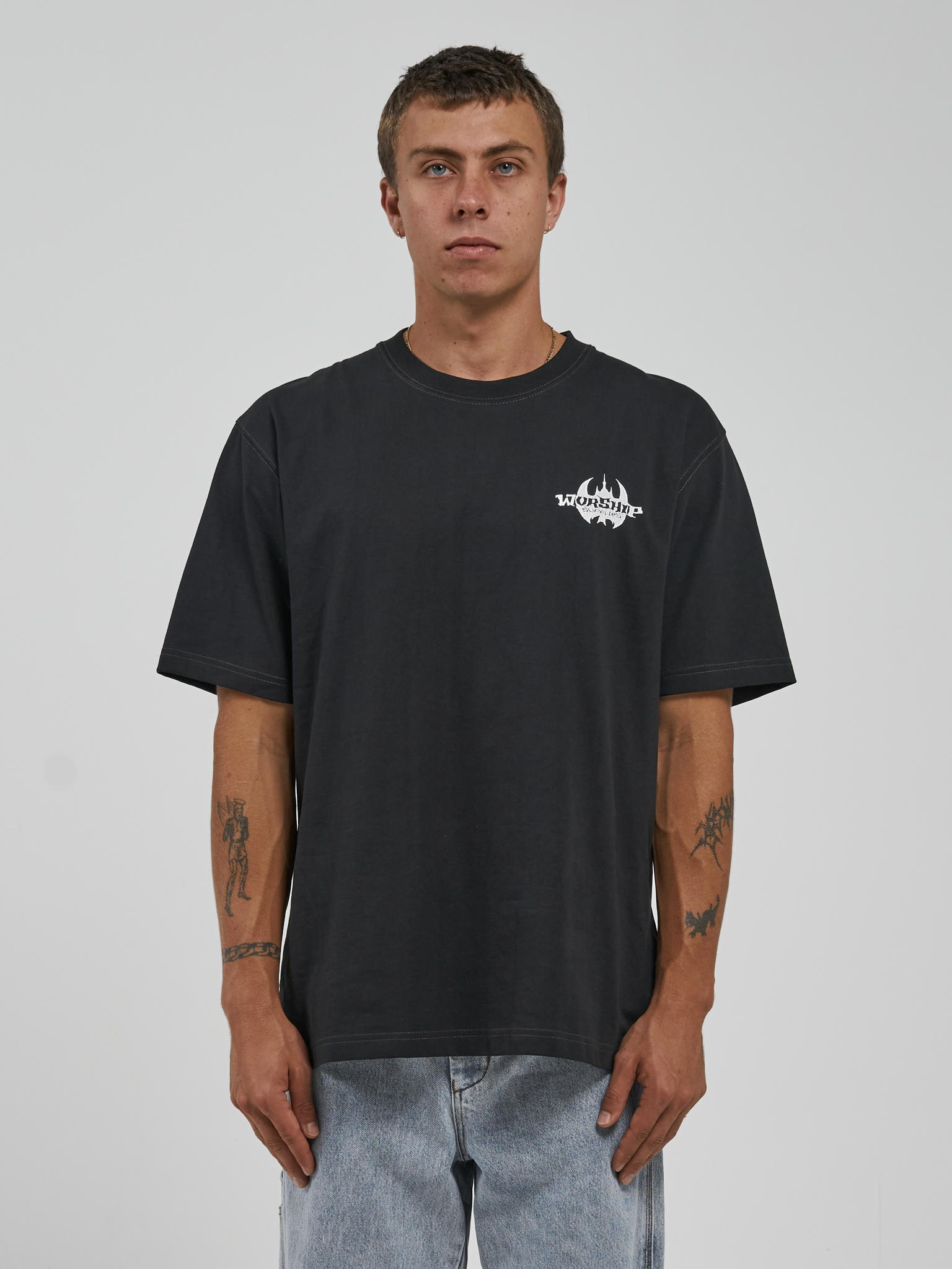 Lorzac Tee - Washed Black