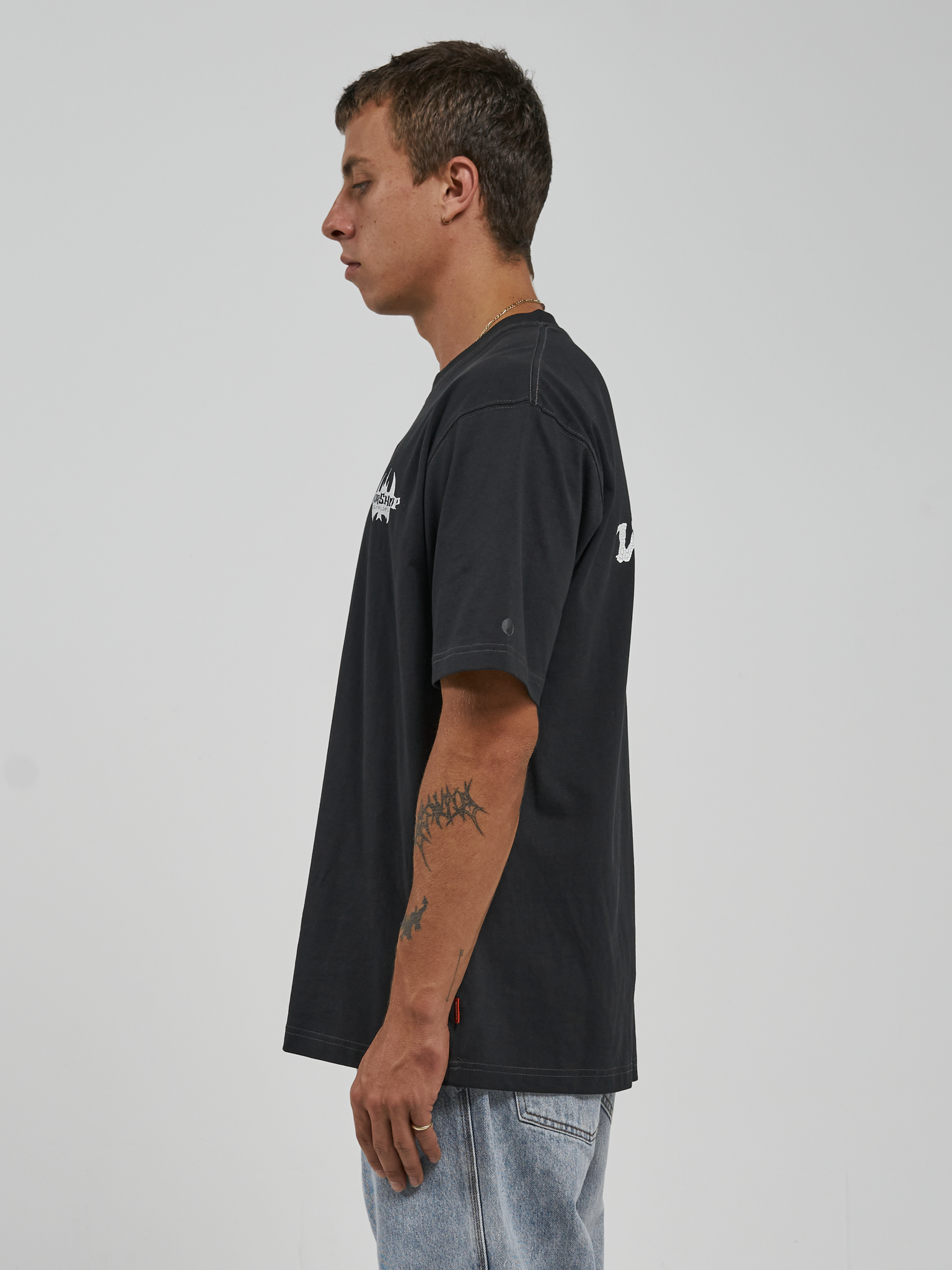 Lorzac Tee - Washed Black