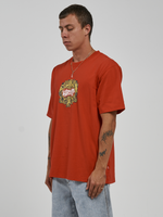 Adorned Tee - Fiery Red