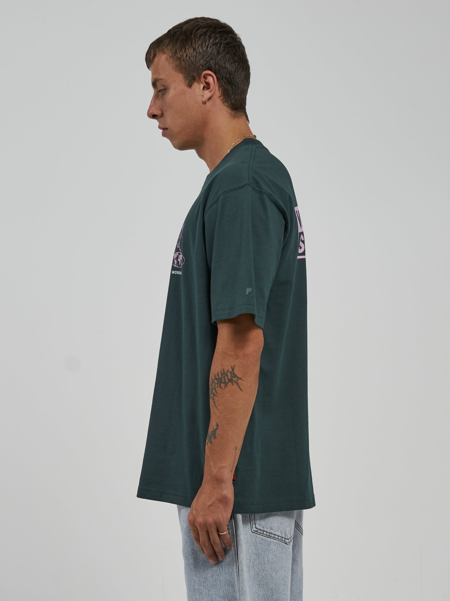 Location Tee - Forest Green