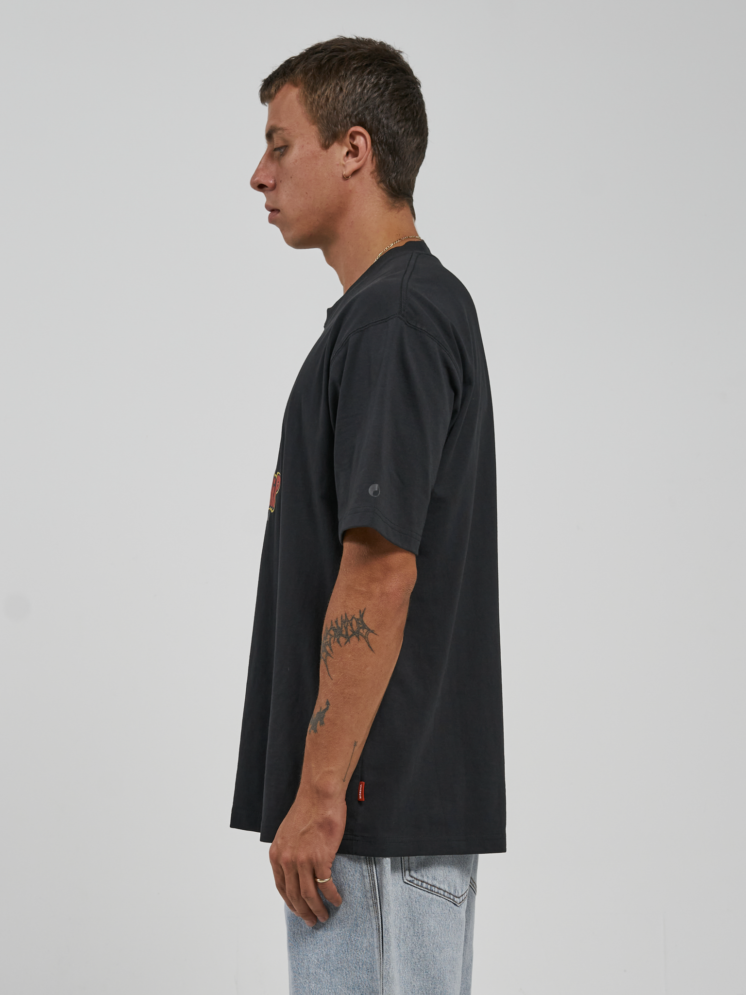 Crunch Tee - Washed Black