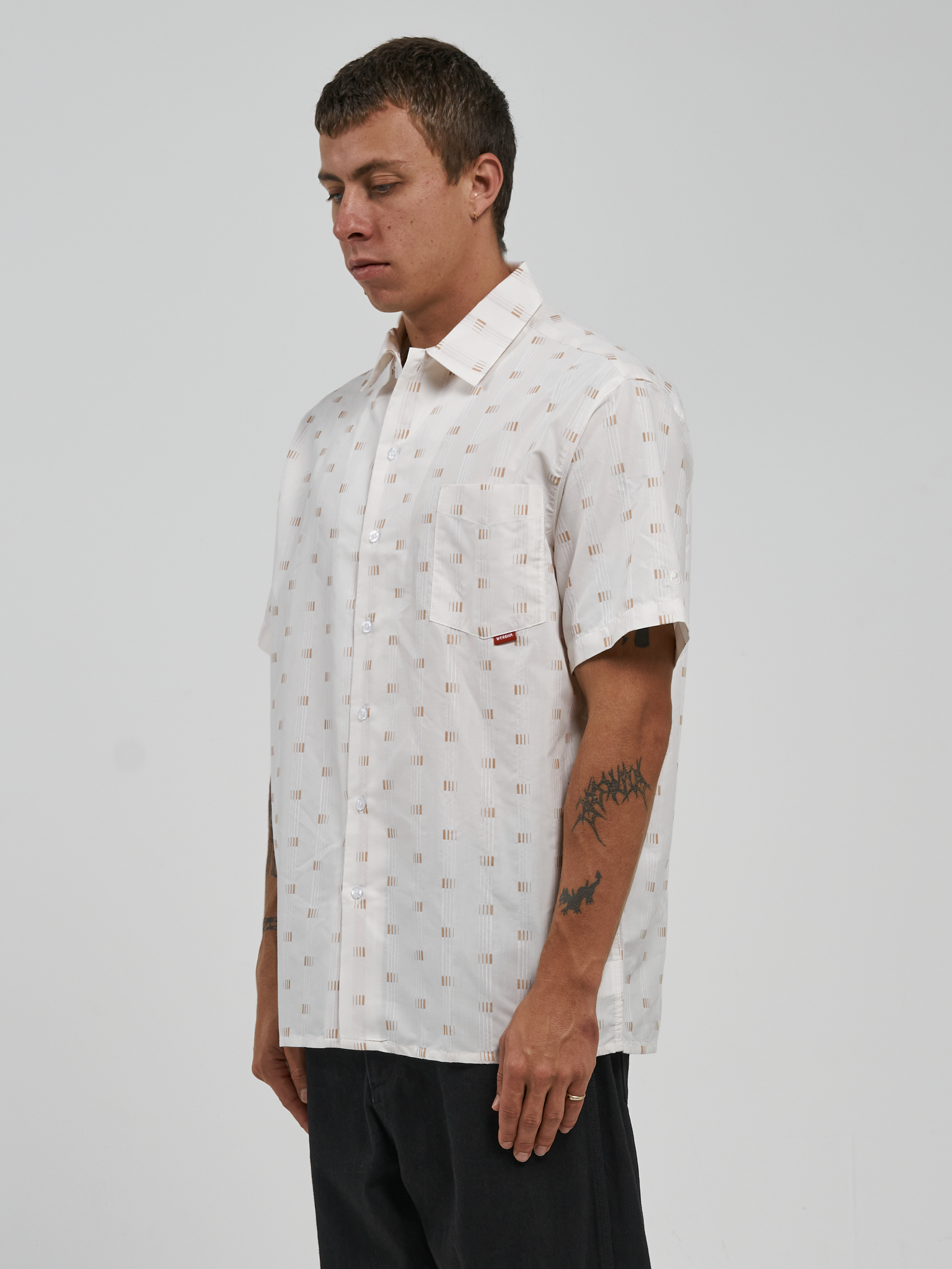 Pony Boy Short Sleeve Shirt - Bone