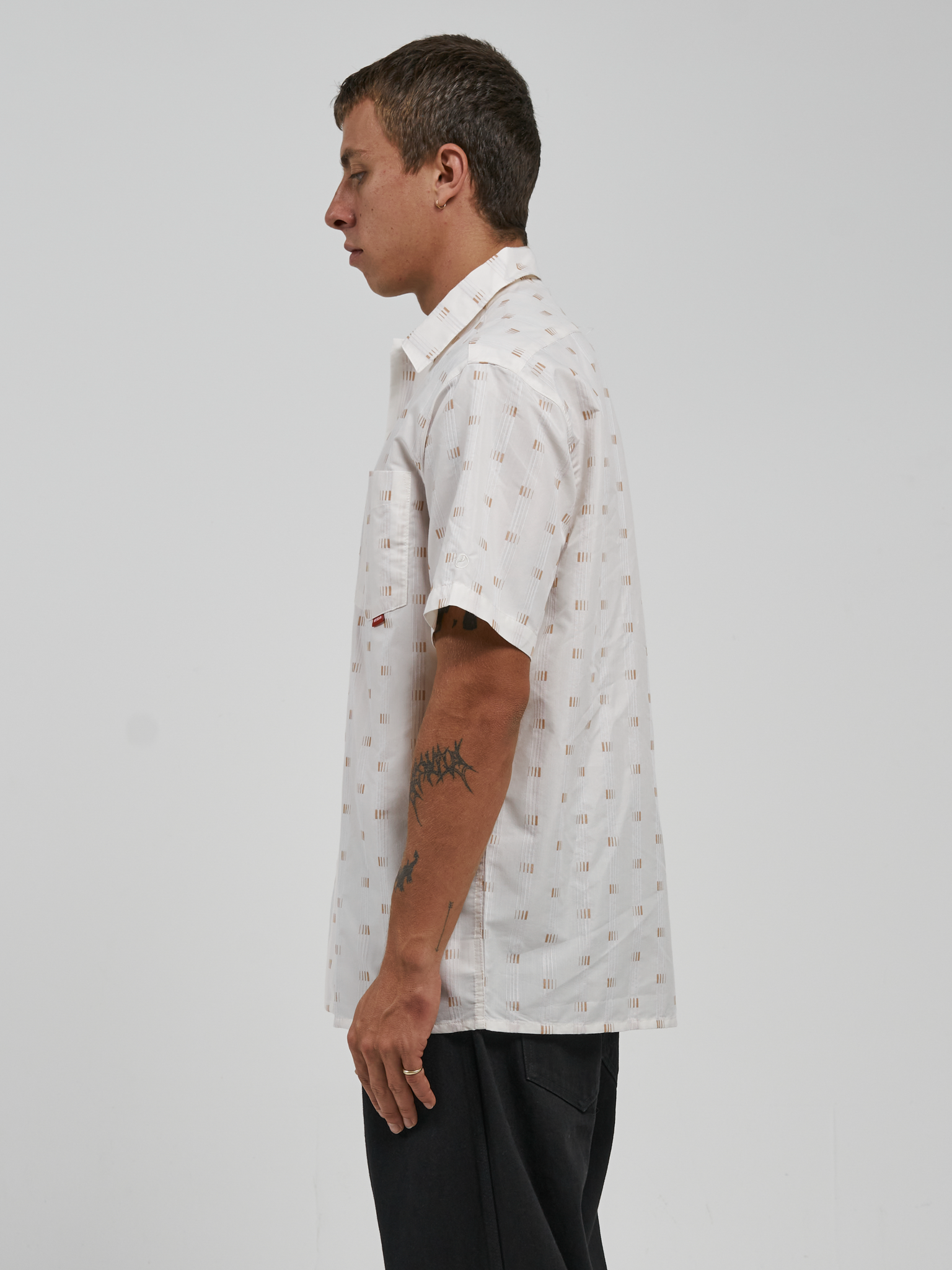 Pony Boy Short Sleeve Shirt - Bone