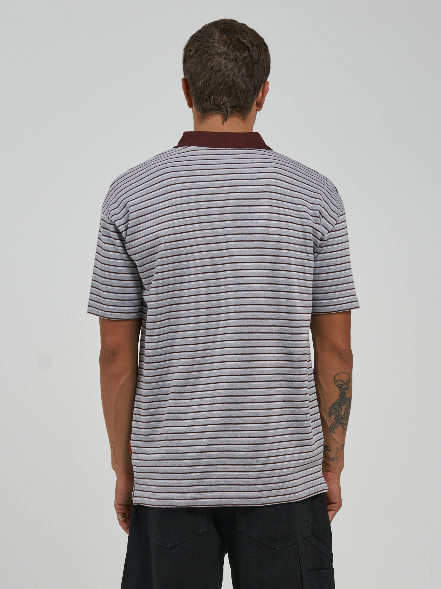 Insanity Polo - Grey Marle