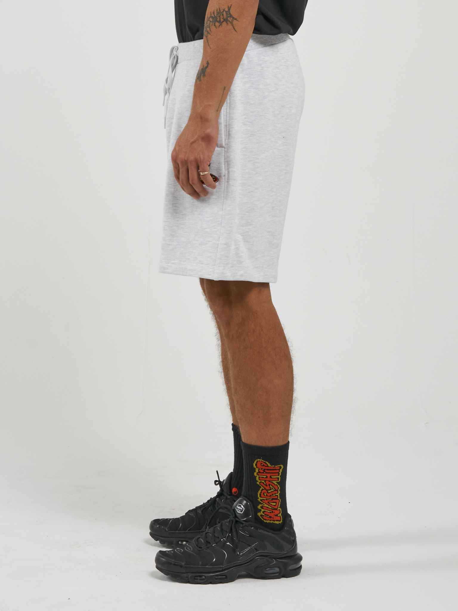 Check In Fleece Short - Sno Marle