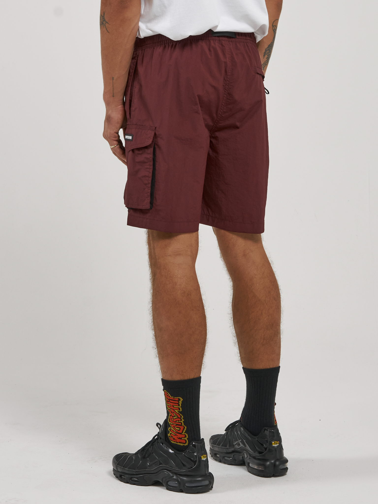 Insanity Nylon Short - Maroon