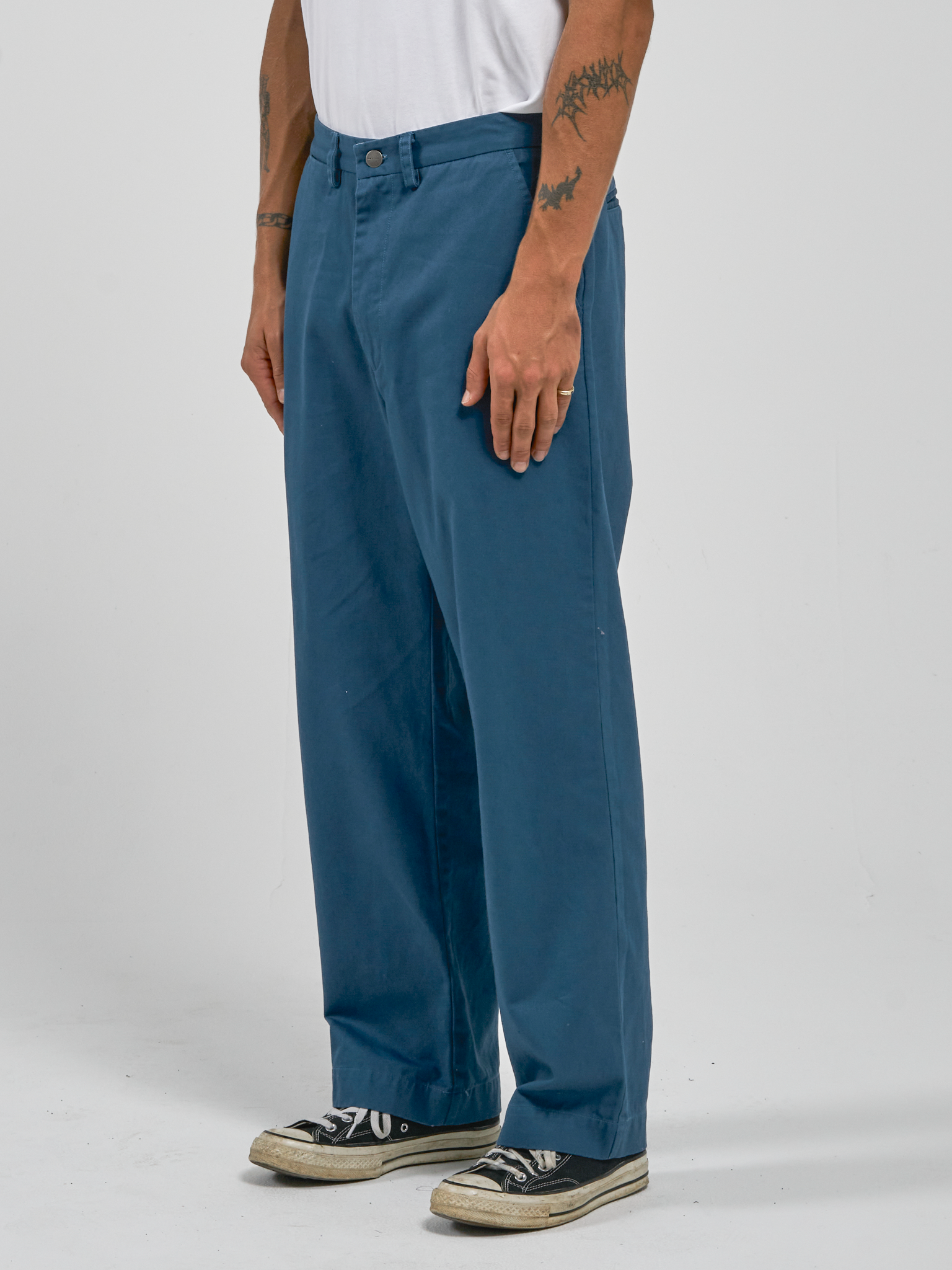 Core Pants - Petrol Blue