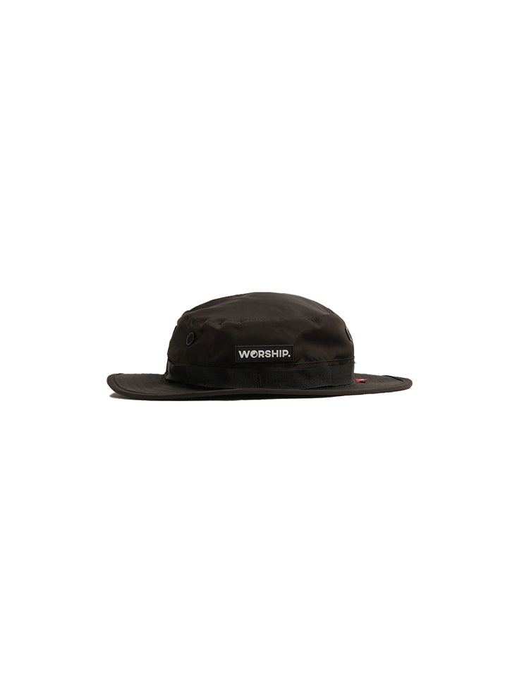 Machine Boonie Hat - Washed Black