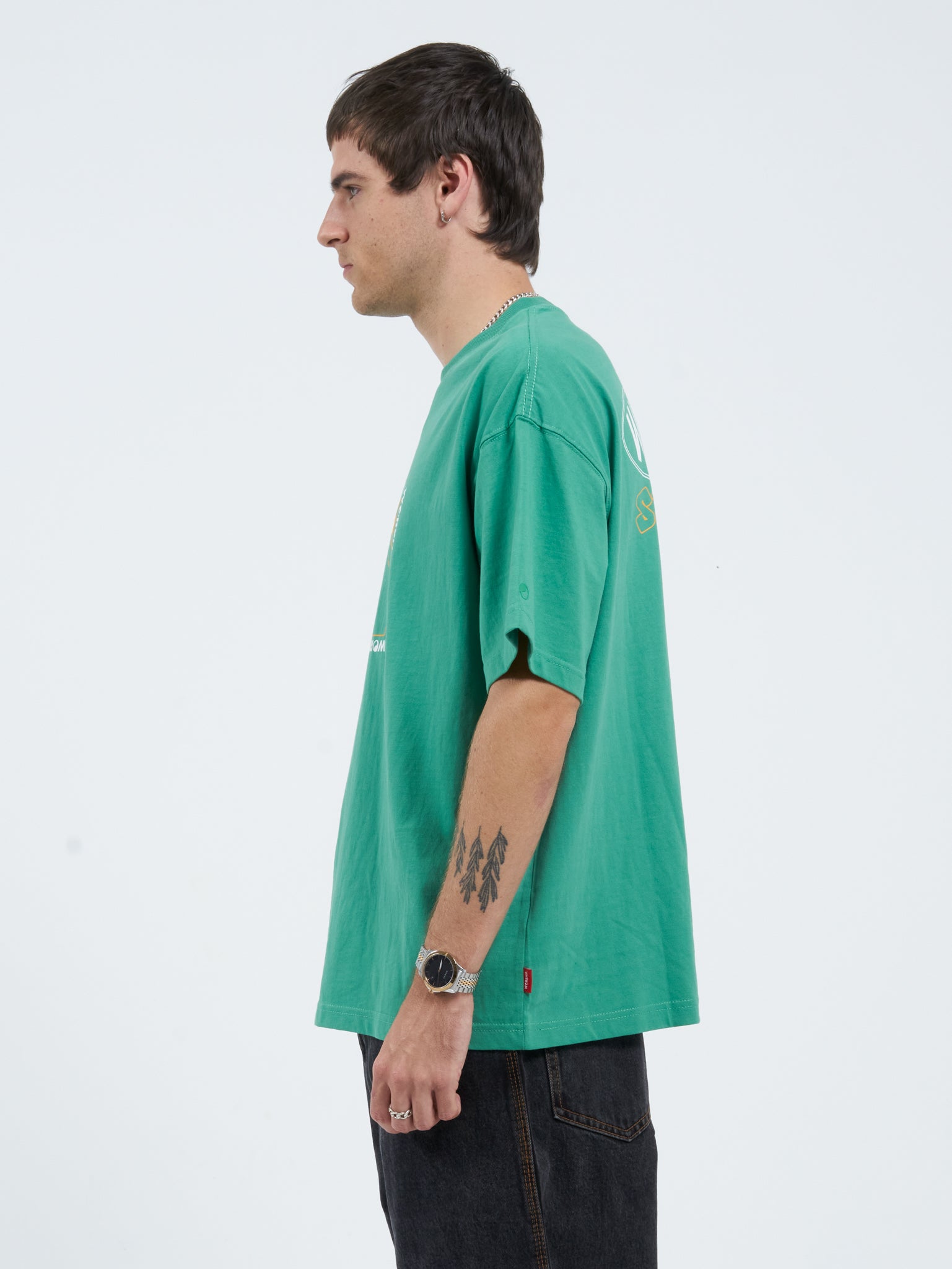 Purebred Tee - Washed Opal Green