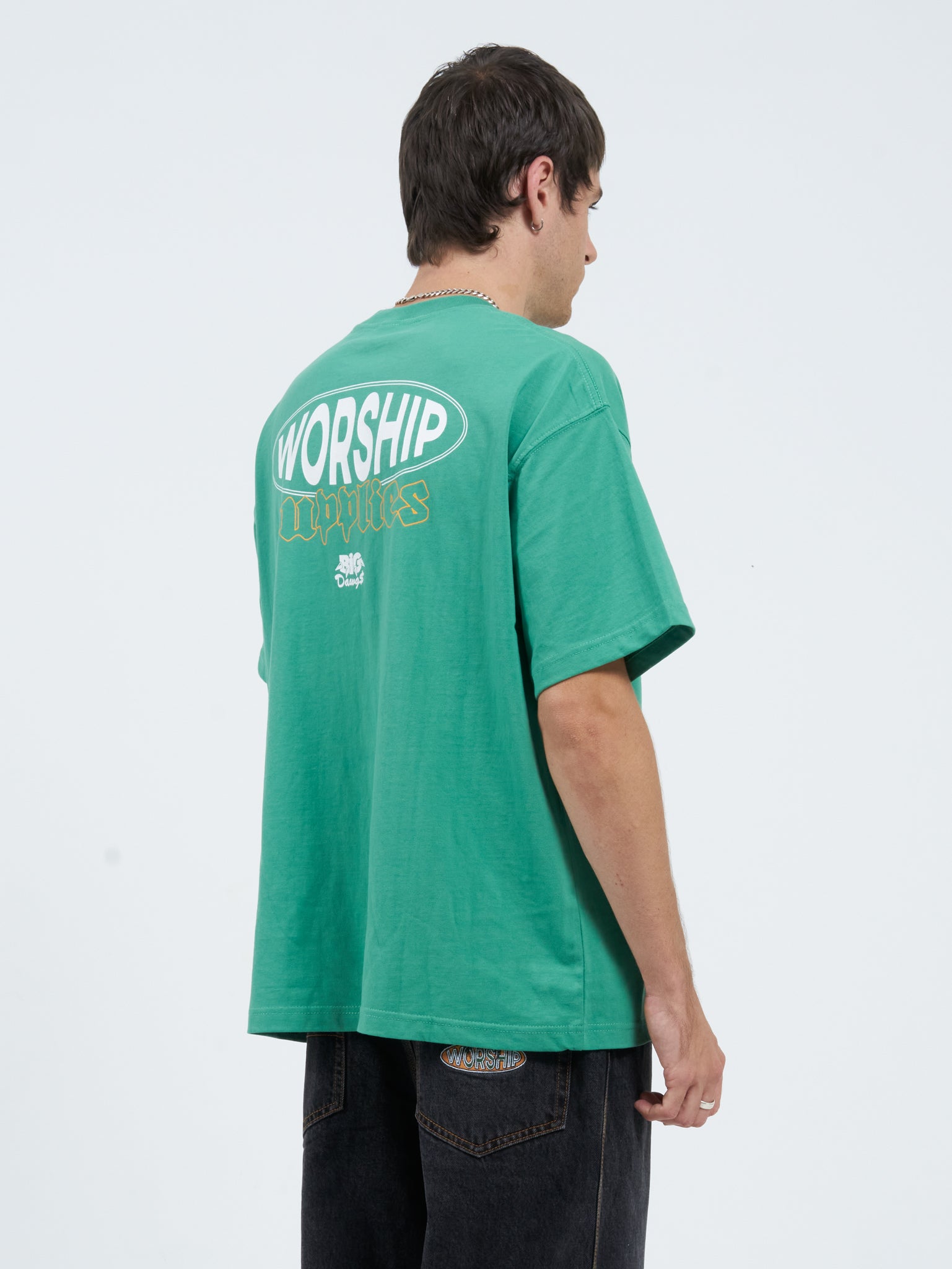 Purebred Tee - Washed Opal Green