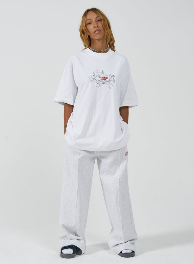 Revolution Oversized Tee - White